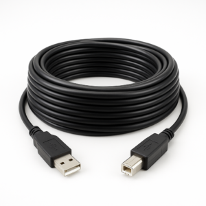 Cable USB-A vers USB-B pour imprimante 10m